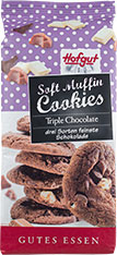 Thumbnail Soft Muffin Cookies Triple Choc