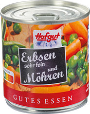 Thumbnail Erbsen & Möhren Dose 212 ml