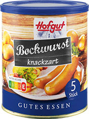 Thumbnail Bockwurst 5 Stück in der Dose