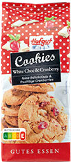 Thumbnail Cookies weisse Schoko & Cranberries 200g