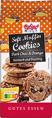 Thumbnail Soft Muffin Cookies Dark Choc & Orange