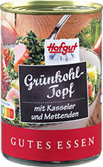 Thumbnail Grünkohltopf mit Kartoffeln, Kasselerstücken und Mettendenscheiben