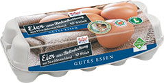 Thumbnail Eier aus Bodenhaltung L 10er Ohne Kükentöten